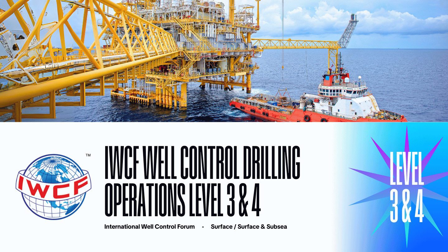 IWCF Well Control Drilling Operations Level 3 & 4 Surface / Surface & Subsea Stake
