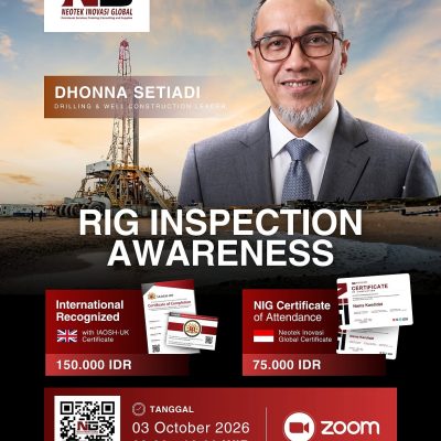 🔧 MENGAPA RIG INSPECTION PENTINGDalam operasi drilling, memastikan equipment tetap fit for oper